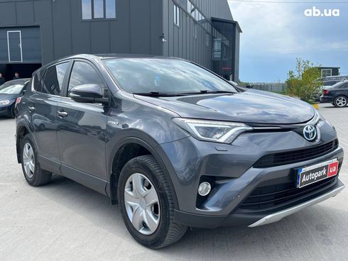 Toyota RAV4 2017 серый - фото 3