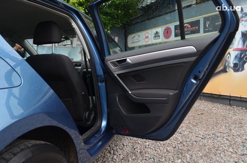 Volkswagen e-Golf 2015 синий - фото 11