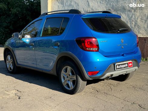 Renault Sandero 2020 синий - фото 9