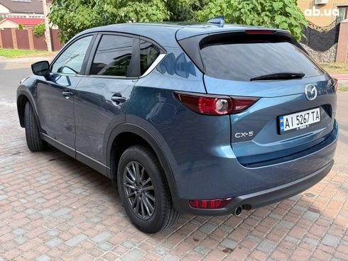 Mazda CX-5 2021 голубой - фото 17