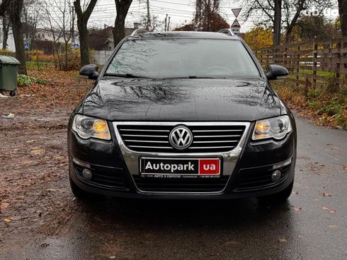 Volkswagen passat b6 2007 черный - фото 2