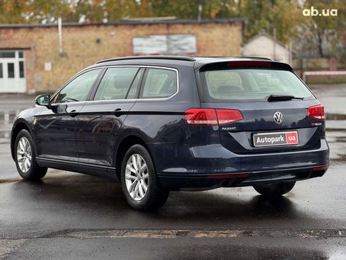 Volkswagen passat b8 2015 синий - фото 27