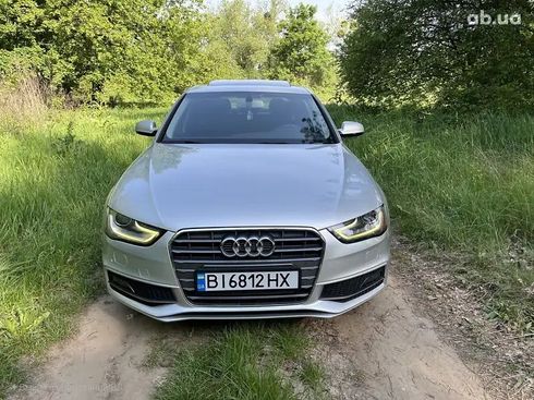 Audi A4 2013 серебристый - фото 5