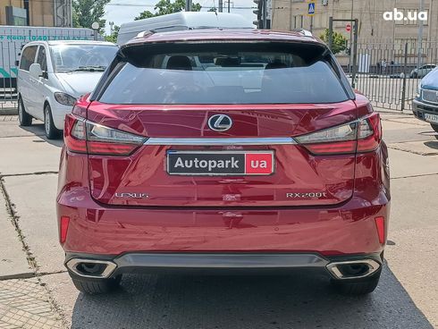 Lexus RX 2017 красный - фото 9