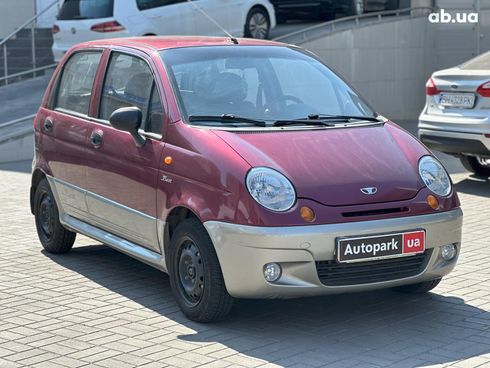 Daewoo Matiz 2008 красный - фото 4