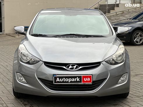Hyundai Elantra 2013 серый - фото 2