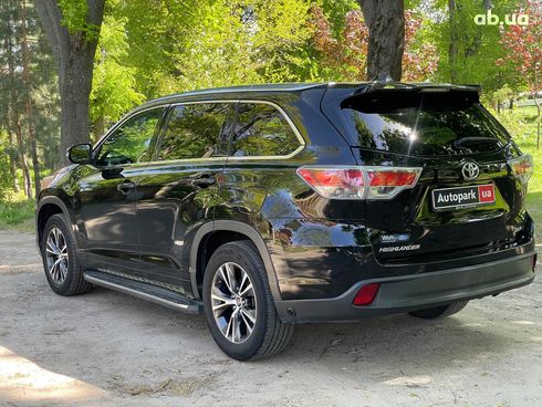 Toyota Highlander 2016 черный - фото 13