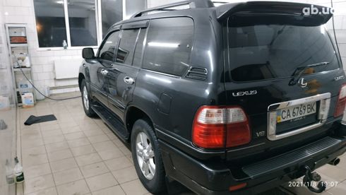 Lexus LX 2003 черный - фото 13