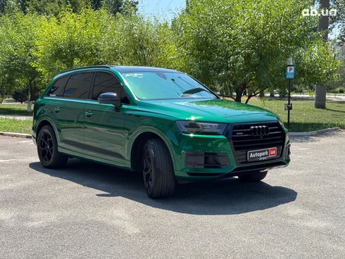Audi Q7 2016 зеленый - фото 7