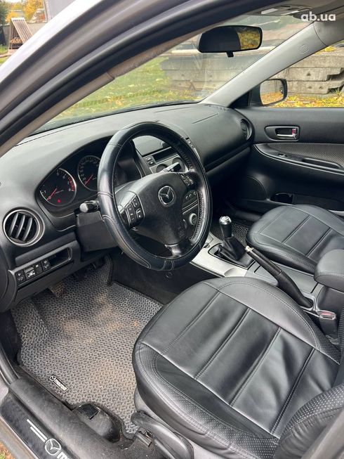 Mazda 6 2004 серебристый - фото 4
