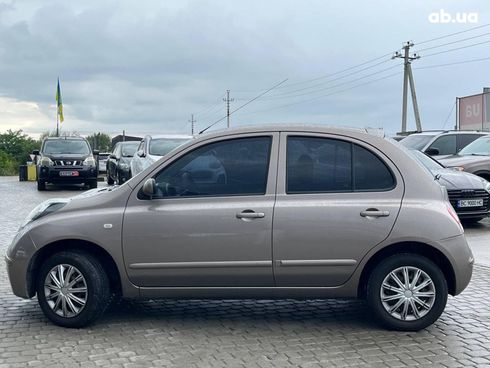 Nissan Micra 2008 коричневый - фото 5