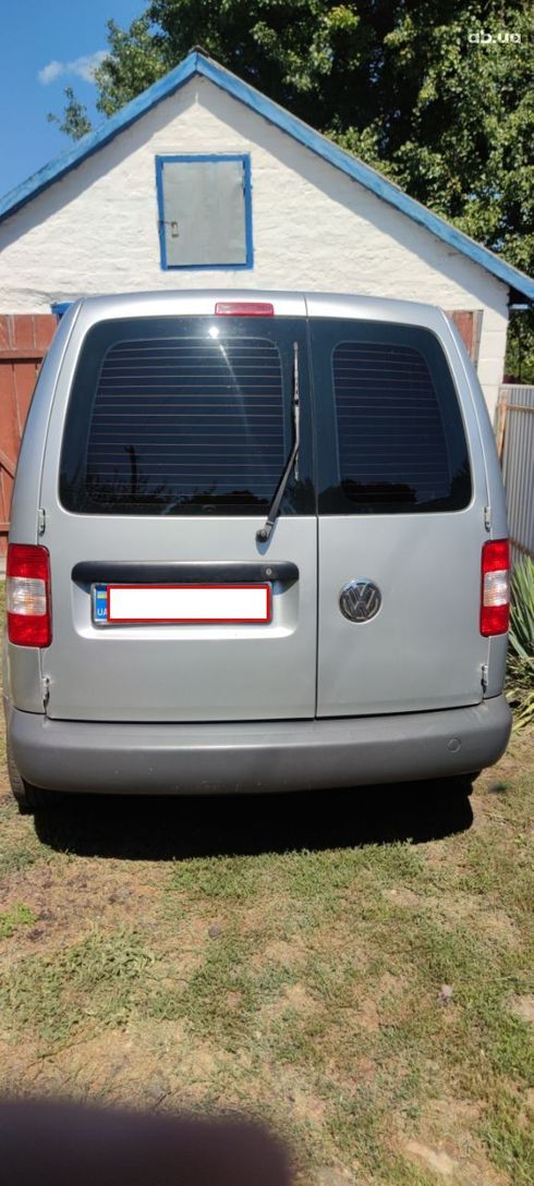 Volkswagen Caddy 2008 серый - фото 2