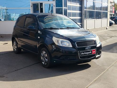 Chevrolet Aveo 2008 черный - фото 8