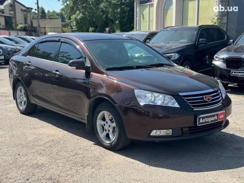Geely Emgrand 7 2012 коричневый - фото 3