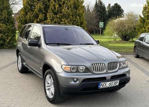 BMW X5 2006 серебристый - фото 4