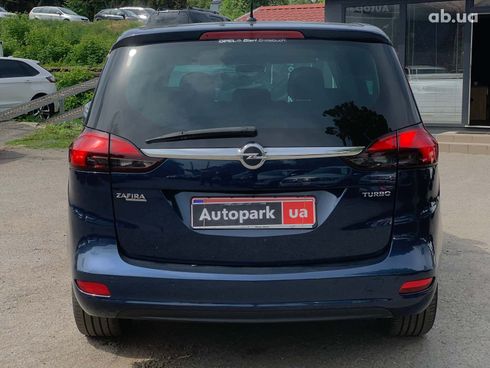 Opel Zafira 2012 синий - фото 6