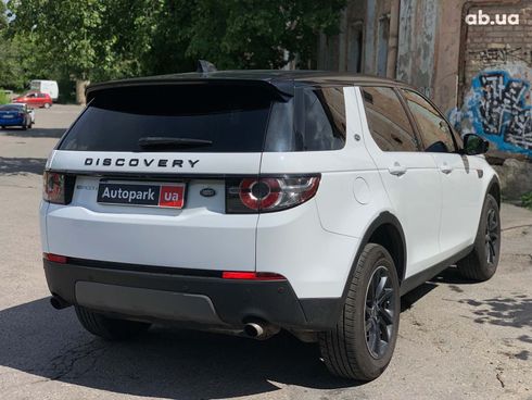 Land Rover Discovery Sport 2016 белый - фото 5