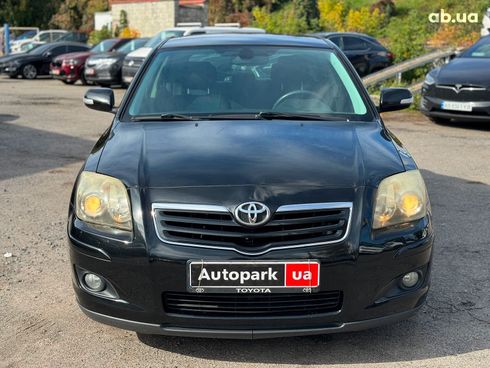 Toyota Avensis 2007 черный - фото 2