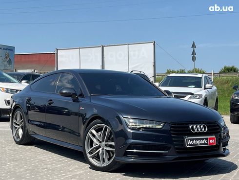 Audi A7 2016 синий - фото 23