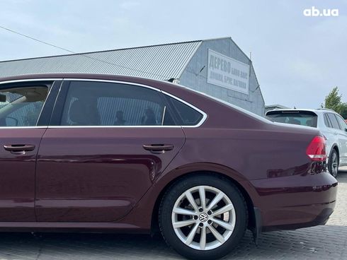 Volkswagen passat b7 2013 красный - фото 6