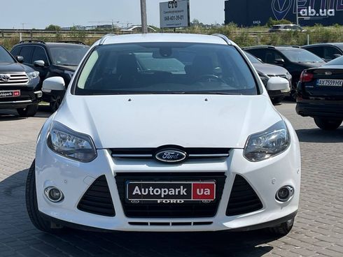 Ford Focus 2014 белый - фото 2