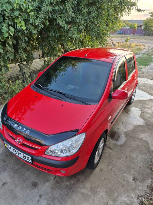 Hyundai Getz 2008 красный - фото 10