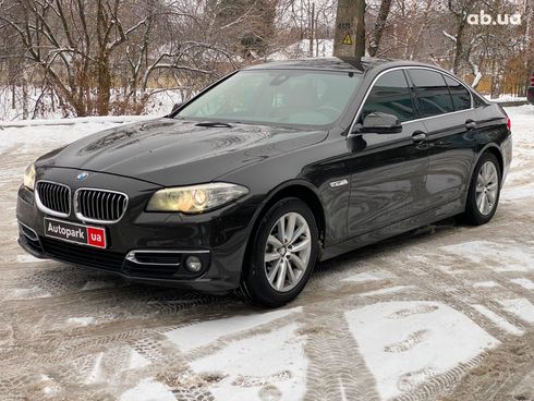 BMW 5 серия 2013 коричневый - фото 9