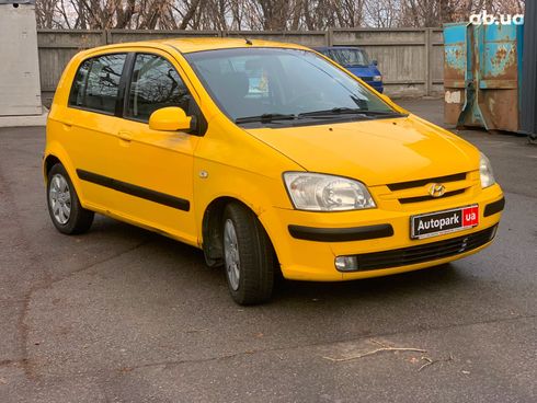 Hyundai Getz 2004 желтый - фото 3