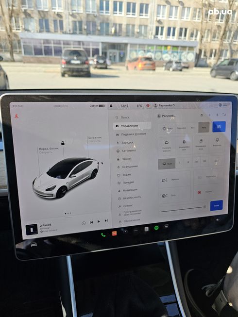 Tesla Model 3 2019 белый - фото 7