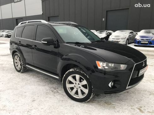 Mitsubishi Outlander 2010 черный - фото 2