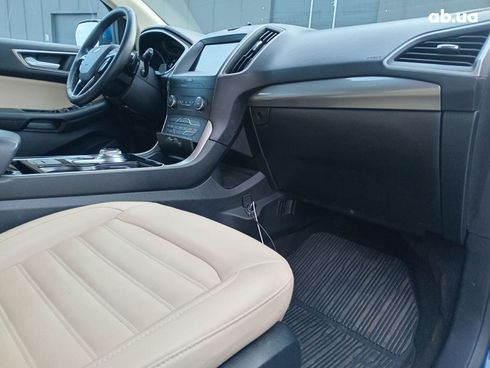 Ford Edge 2019 синий - фото 14