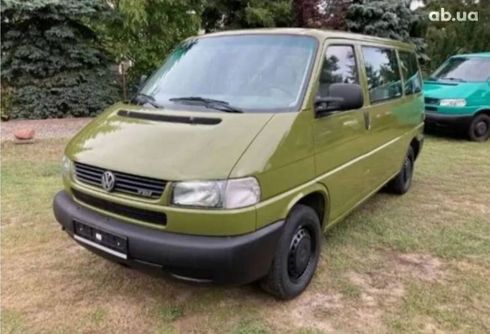 Volkswagen Transporter 2000 зеленый - фото 2