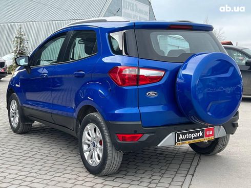 Ford EcoSport 2014 синий - фото 4