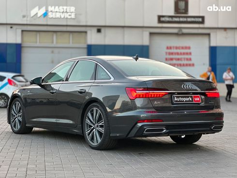 Audi A6 2019 серый - фото 7