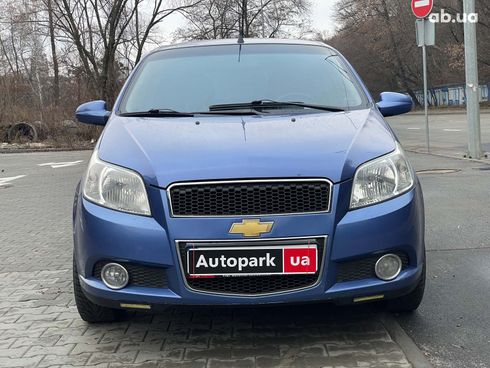 Chevrolet Aveo 2008 синий - фото 2