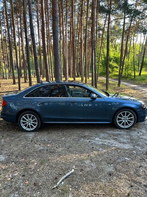 Audi A4 2015 синий - фото 3