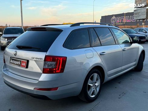 Skoda octavia a7 2013 серый - фото 6