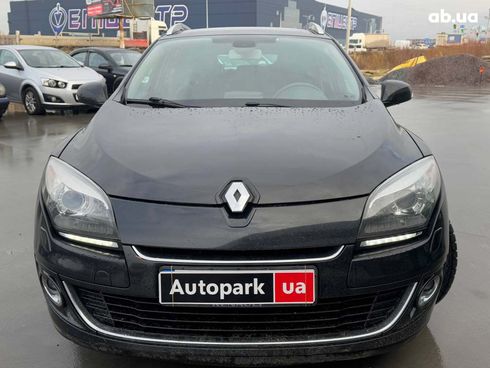 Renault Megane 2012 черный - фото 2