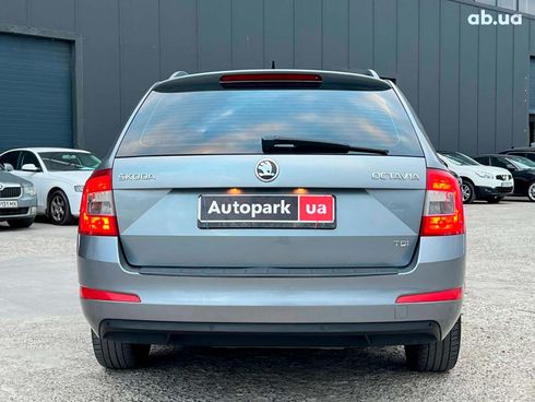 Skoda octavia a7 2013 серый - фото 7