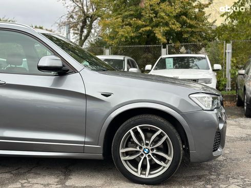 BMW X3 2015 серый - фото 9