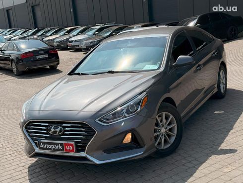 Hyundai Sonata 2017 серый - фото 3