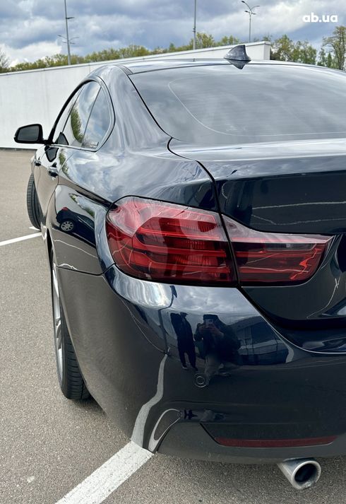 BMW 4 Series Gran Coupe 2015 синий - фото 10