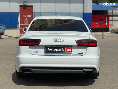 Audi A6 2015 белый - фото 7