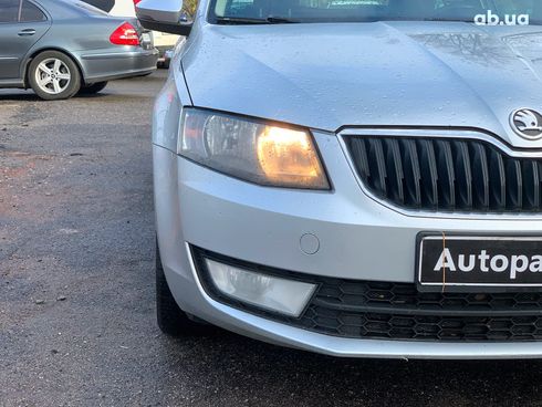 Skoda octavia a7 2014 серый - фото 11