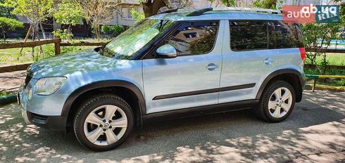 Skoda Yeti 2013 голубой - фото 4