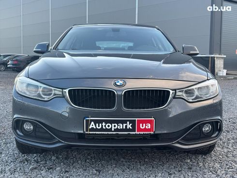 BMW 4 серия 2014 серый - фото 2