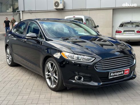 Ford Fusion 2015 черный - фото 3