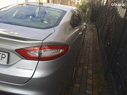 Ford Fusion 2016 серебристый - фото 4
