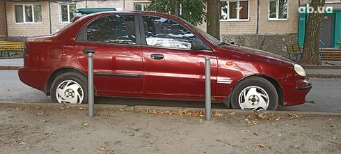 Daewoo Lanos 2005 вишневый - фото 3