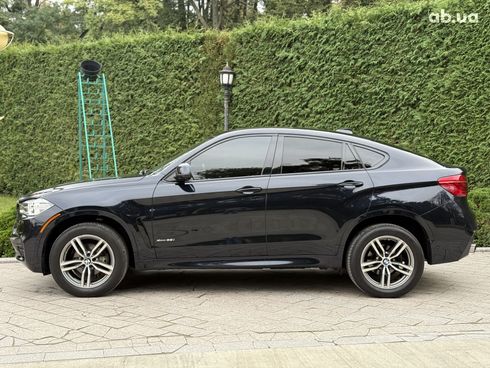 BMW X6 2018 синий - фото 17